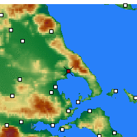 Nearby Forecast Locations - Волос - карта