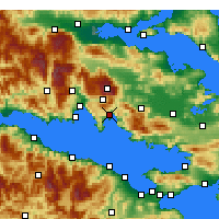 Nearby Forecast Locations - Андикира - карта