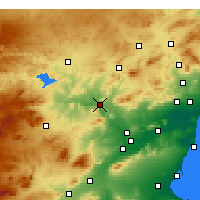Nearby Forecast Locations - Сьеса - карта