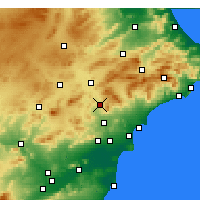 Nearby Forecast Locations - Эльда - карта