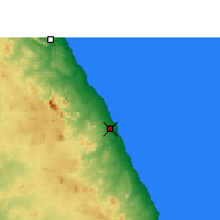Nearby Forecast Locations - Марса-эль-Алам - карта