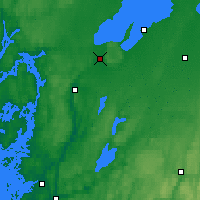 Nearby Forecast Locations - Тролльхеттан - карта