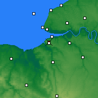 Nearby Forecast Locations - Довиль - карта