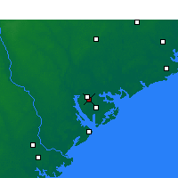 Nearby Forecast Locations - Огаста - карта