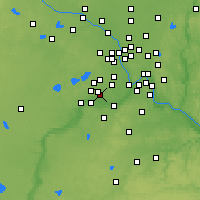 Nearby Forecast Locations - Mine./Fly Cld - карта