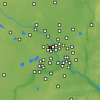 Nearby Forecast Locations - Mine./Crystal - карта
