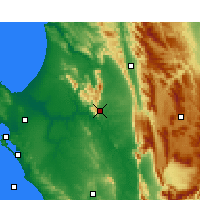 Nearby Forecast Locations - Пикетберх - карта