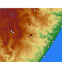 Nearby Forecast Locations - Harding - карта