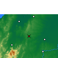 Nearby Forecast Locations - Планета-Рика - карта