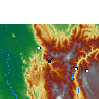 Nearby Forecast Locations - Дабейба - карта