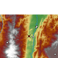 Nearby Forecast Locations - Mariquita - карта