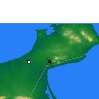 Nearby Forecast Locations - Karario - карта