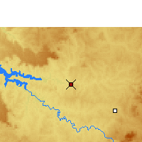 Nearby Forecast Locations - Пирасикаба - карта