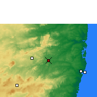 Nearby Forecast Locations - Лимуэйру - карта