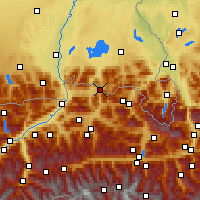 Nearby Forecast Locations - Райт-им-Винкль - карта