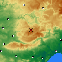 Nearby Forecast Locations - Лакон - карта