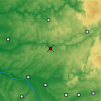 Nearby Forecast Locations - Каор - карта