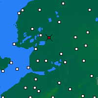 Nearby Forecast Locations - Херенвен - карта