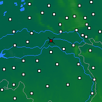 Nearby Forecast Locations - Beneden-Leeuwen - карта