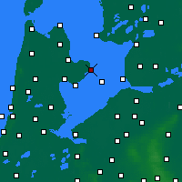 Nearby Forecast Locations - Энкхёйзен - карта