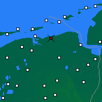 Nearby Forecast Locations - Питербюрен - карта