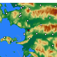 Nearby Forecast Locations - Сельчук - карта