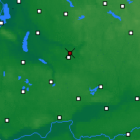 Nearby Forecast Locations - Sułowo - карта