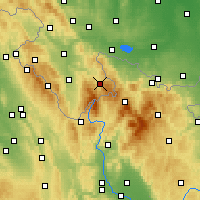Nearby Forecast Locations - Строне-Слёнске - карта