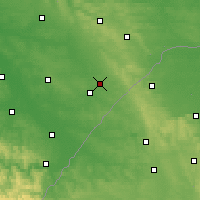 Nearby Forecast Locations - Nowe Sioło - карта