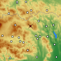 Nearby Forecast Locations - Olejníkov - карта