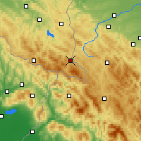 Nearby Forecast Locations - Stuposiany - карта