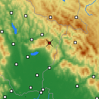 Nearby Forecast Locations - Strihovce - карта