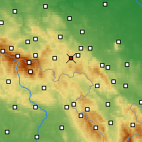 Nearby Forecast Locations - Богушув-Горце - карта