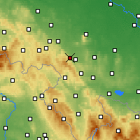 Nearby Forecast Locations - Дзержонюв - карта