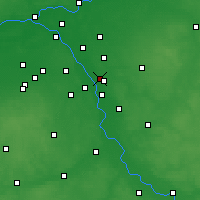 Nearby Forecast Locations - Юзефув - карта