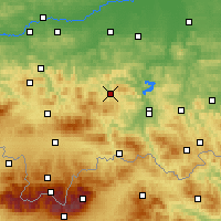 Nearby Forecast Locations - Лиманова - карта