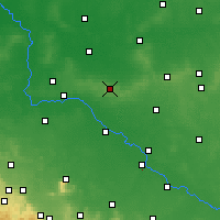 Nearby Forecast Locations - Тшебница - карта