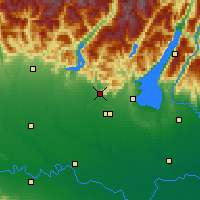 Nearby Forecast Locations - Брешиа - карта