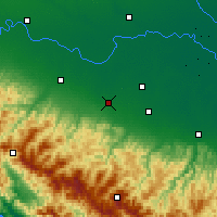 Nearby Forecast Locations - Реджо-Эмилия - карта