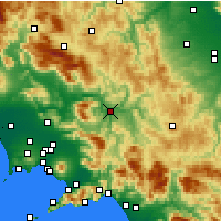 Nearby Forecast Locations - Беневенто - карта