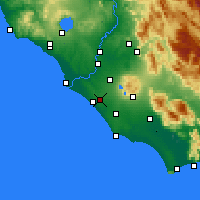 Nearby Forecast Locations - Помеция - карта