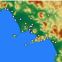 Nearby Forecast Locations - Портичи - карта