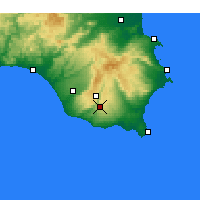 Nearby Forecast Locations - Модика - карта