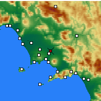 Nearby Forecast Locations - Ачерра - карта