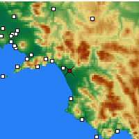 Nearby Forecast Locations - Баттипалья - карта