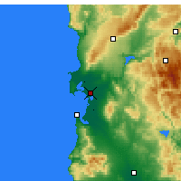 Nearby Forecast Locations - Ористано - карта