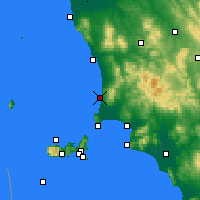 Nearby Forecast Locations - Сан-Винченцо - карта