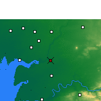 Nearby Forecast Locations - Вадодара - карта