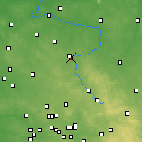 Nearby Forecast Locations - Ченстохова - карта