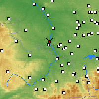 Nearby Forecast Locations - Racibórz - карта